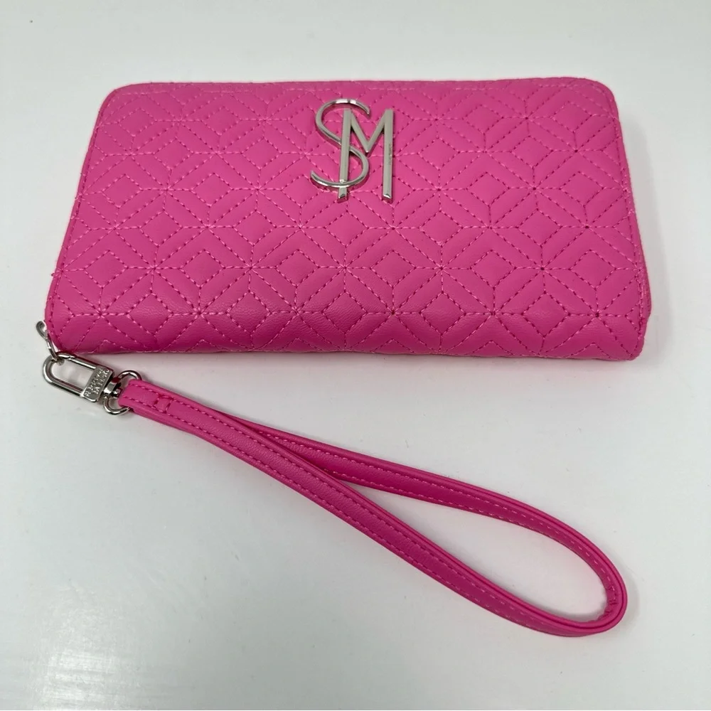 Steve Madden Bangelo Wallet Wristlet Pink
